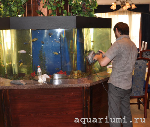 Полировка акриловых аквариумов